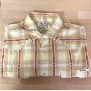 men’s medium lucky brand shirt